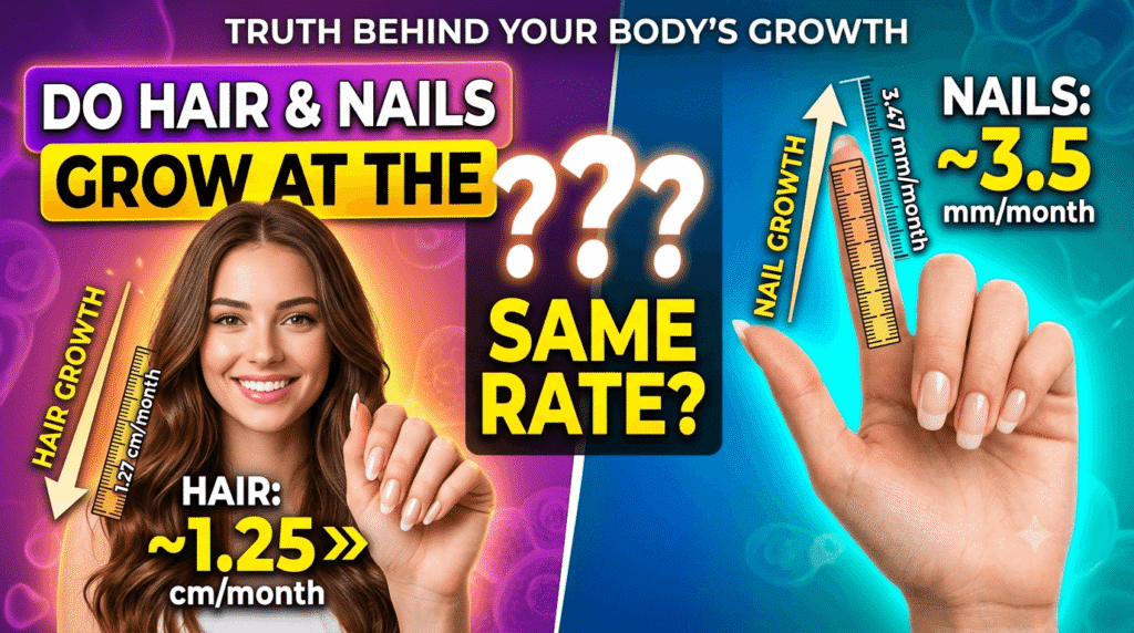 Do Hair and Nails Grow at the Same Rate? Truth Behind Your Body’s Natural Growth Cycle