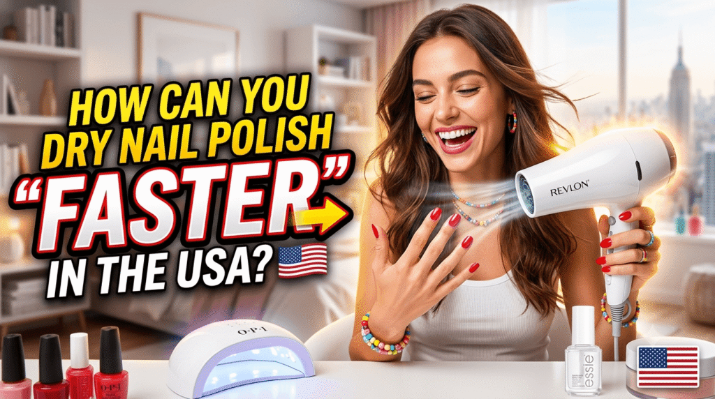 How Can You Dry Nail Polish Faster in the USA?
