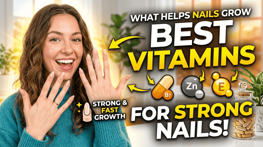 What Helps Nails Grow: Best Vitamins for Strong and Healthy Nails