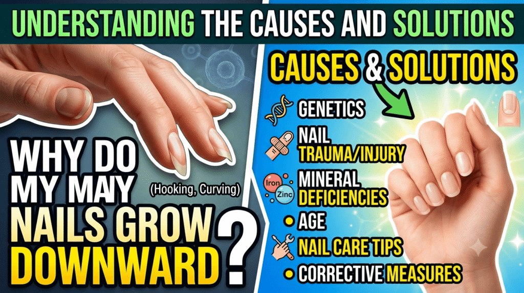 Why Do My Nails Grow Downward? Understanding the Causes and Solutions